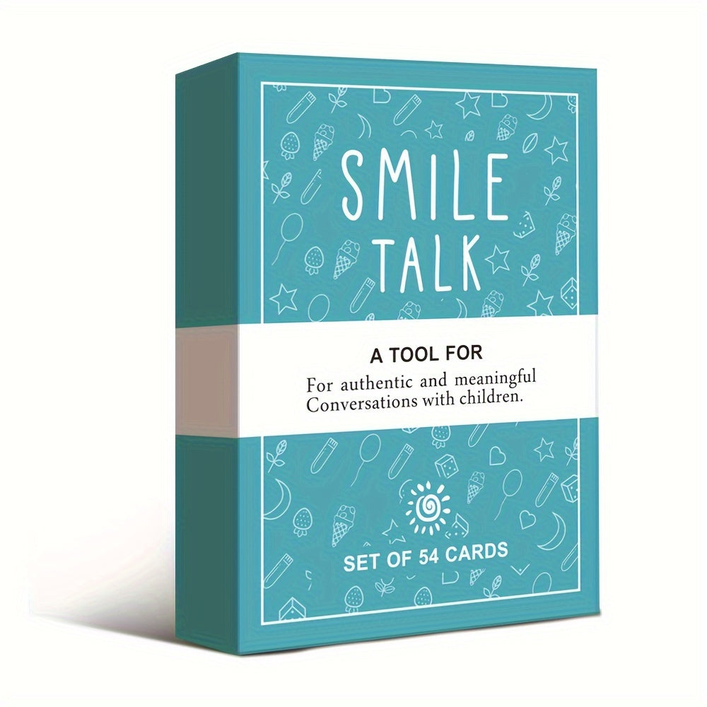 FamilieGesprekken - Smile Talk Kaartspel voor Ouders en Kinderen