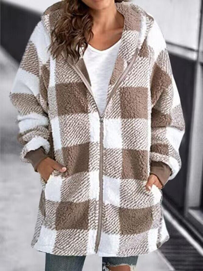 Damen Oversized Lockere Kapuzenpullover