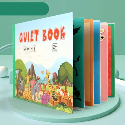 Quiet Book™ - Develop fine motor skills - Learning book