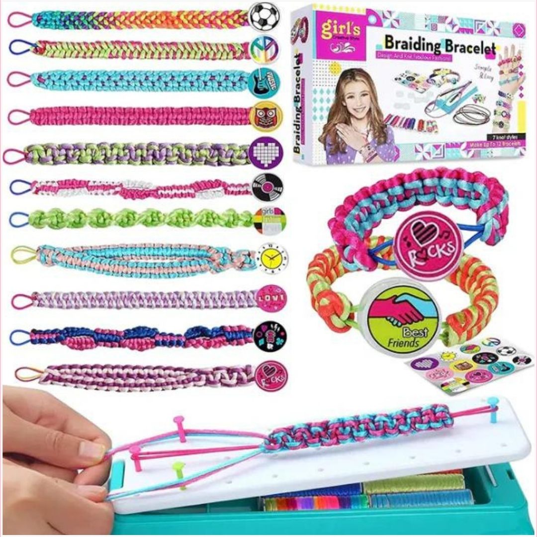 BraceletFun - Armband Vlechtkit voor Kinderen