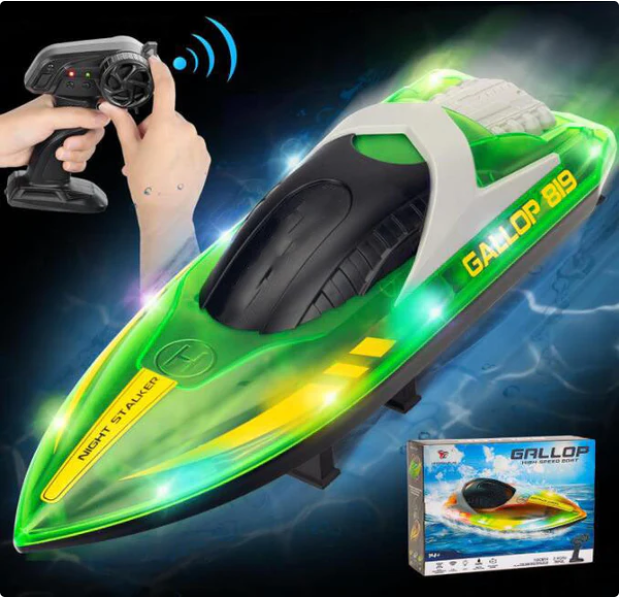 Ranvliegen ™ - RC High-Speed ​​Boat avec éclairage LED