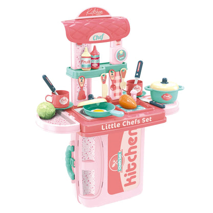 ChefAdventure ™ - Toy Kitchen i kuffert