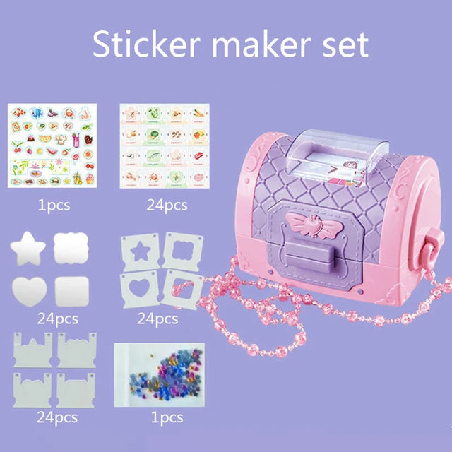 GlitterStickerMaker™ - Creatief feest - Stickerset