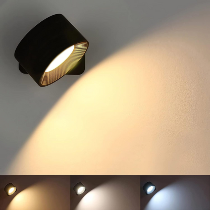 Luma360 | Draadloze Oplaadbare 360° Muurlamp