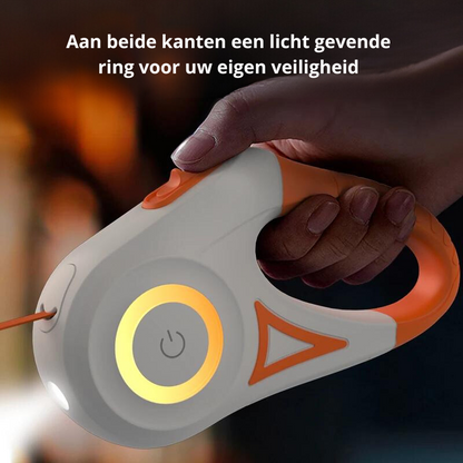 Lichtgevende Hondenriem met Zaklamp - GlowGuard