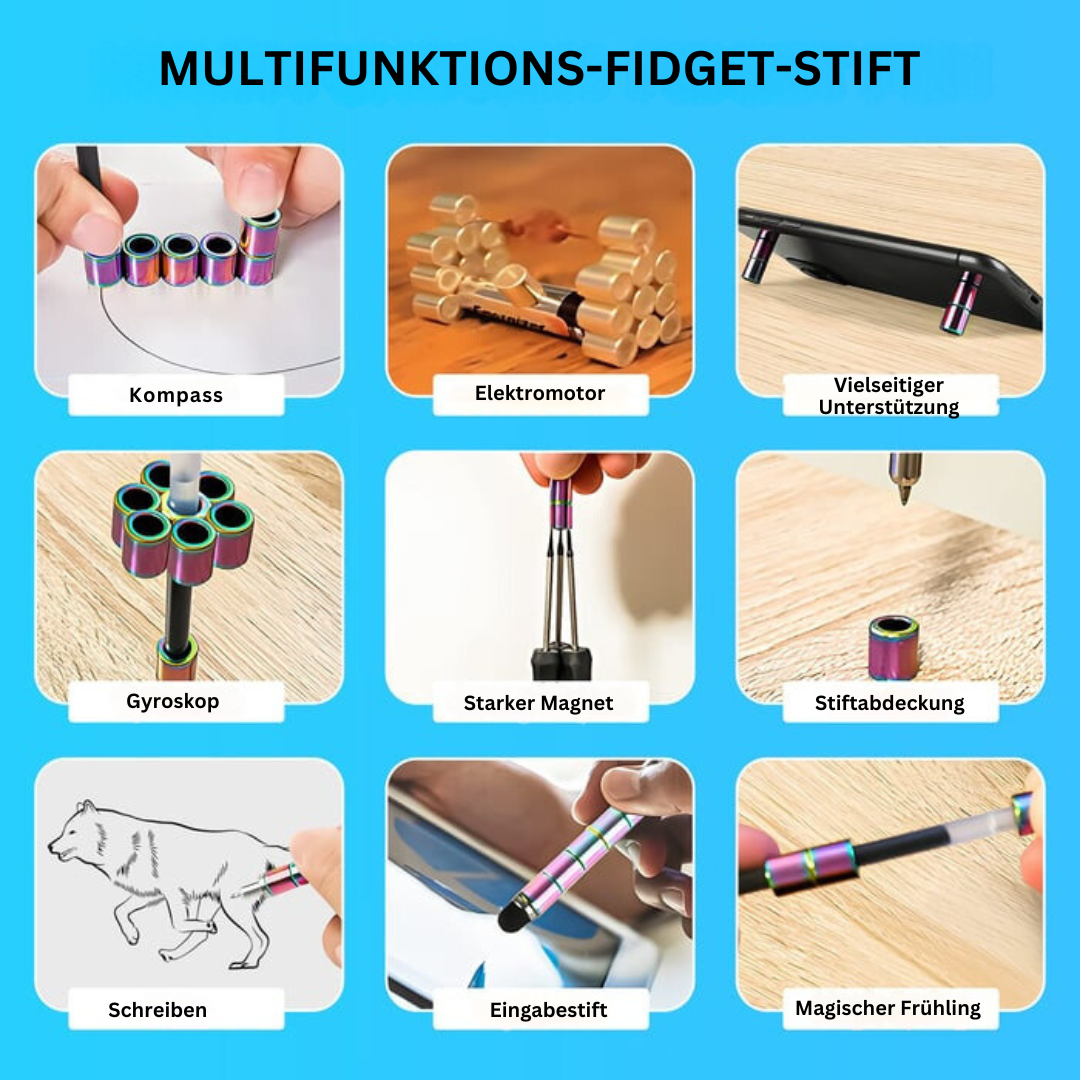 FidgetFlux – Magnetisk Fidget Pen