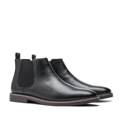 Gianluca Shiny Leather Boots