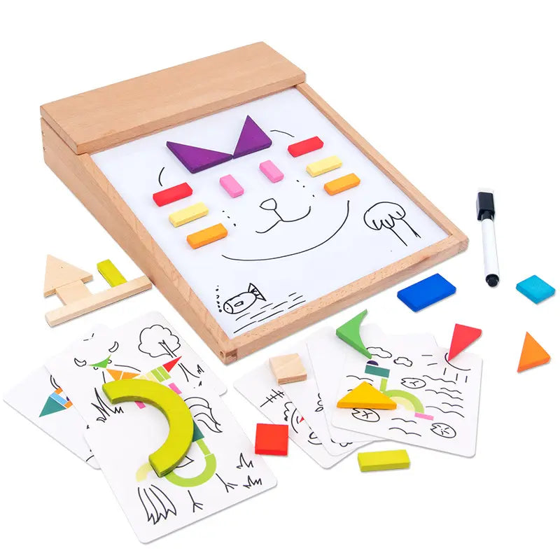 Puzzelbord - Educatief Speelgoed Creatieve Ontwikkeling