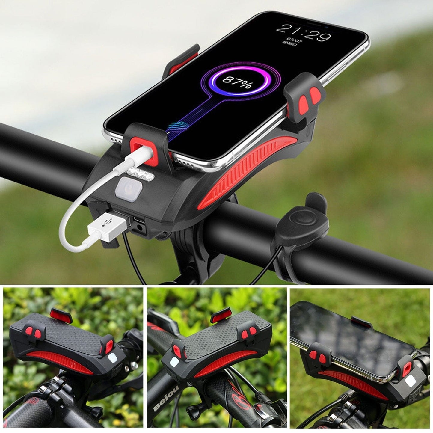 RideLight™ -  Fiets Licht + Powerbank