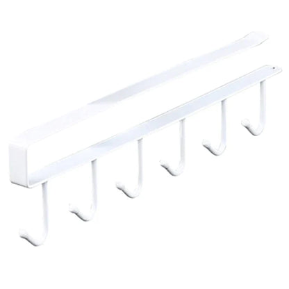 Metal Hook Storage Shelf Kitchen Organiser