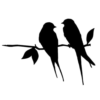 GardenFeel Tuindecoratie | Metalen Vogel Silhouet - Kunst In De Achtertuin