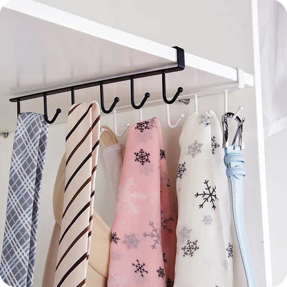 Metal Hook Storage Shelf Kitchen Organiser