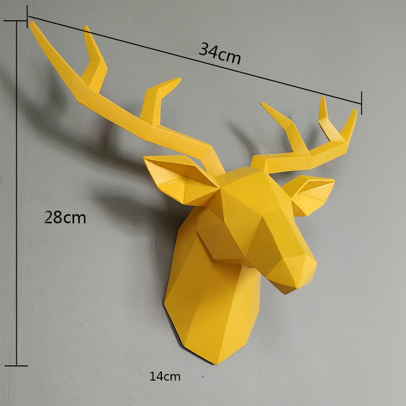 3D Reindeer | Moderne Kunst "Hert"