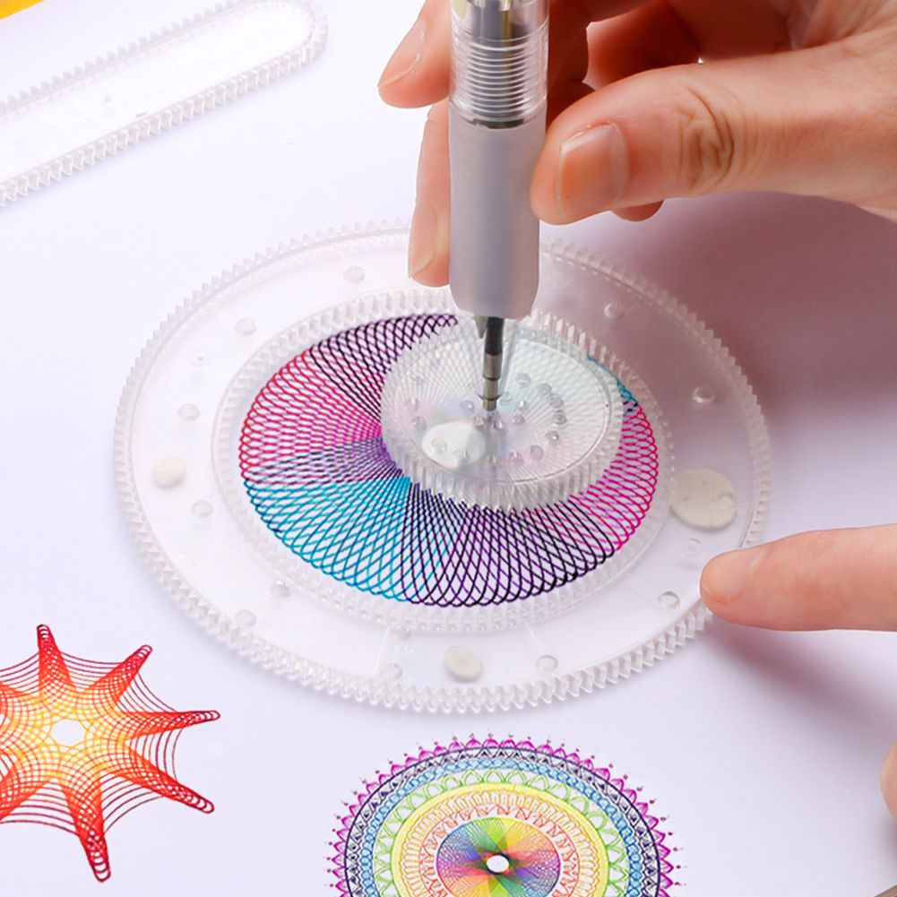 CreatieTek™ - Spirograph Tekenset voor Eindeloos Tekenplezier