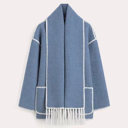 Susi – Comfortable Wool Cape Jacket