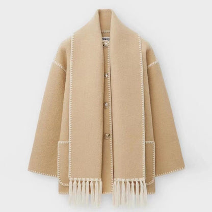 Susi – Comfortable Wool Cape Jacket