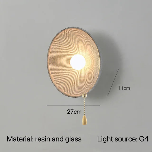 Lampada da parete giapponese sottile - ZenLight