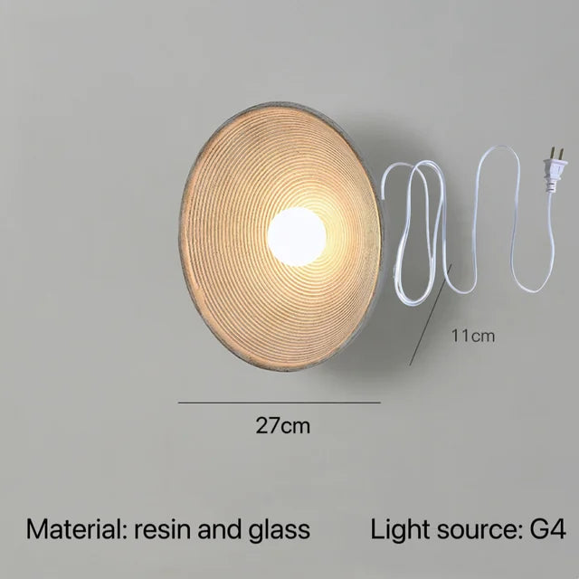 Lampada da parete giapponese sottile - ZenLight