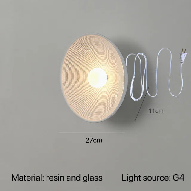Lampada da parete giapponese sottile - ZenLight