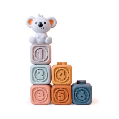 CuddleCubes™ - Bijtring Speelgoed voor Baby's