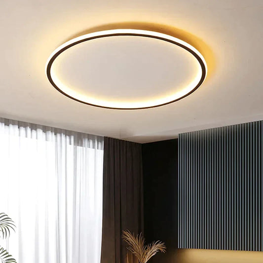 Skandinavisk Rund Loftlampe - NordicGlow