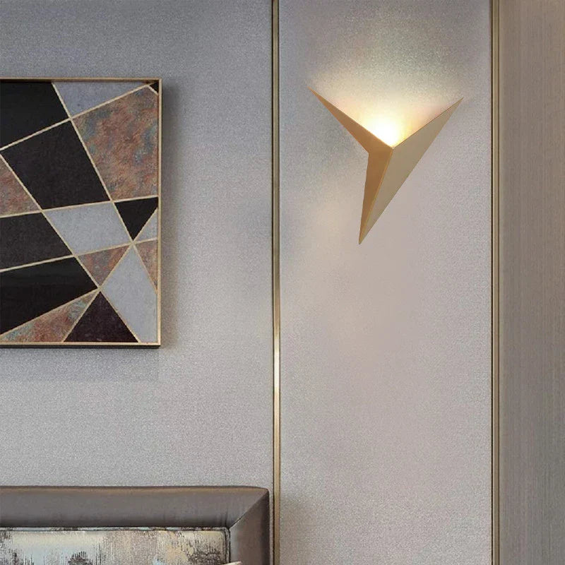 Lampada da parete triangolare moderna - TrigoLux