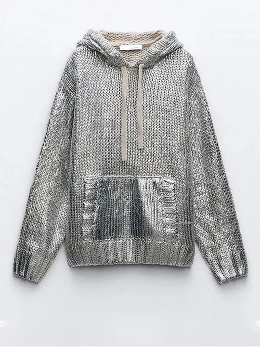 Metallic Sweater til kvinder