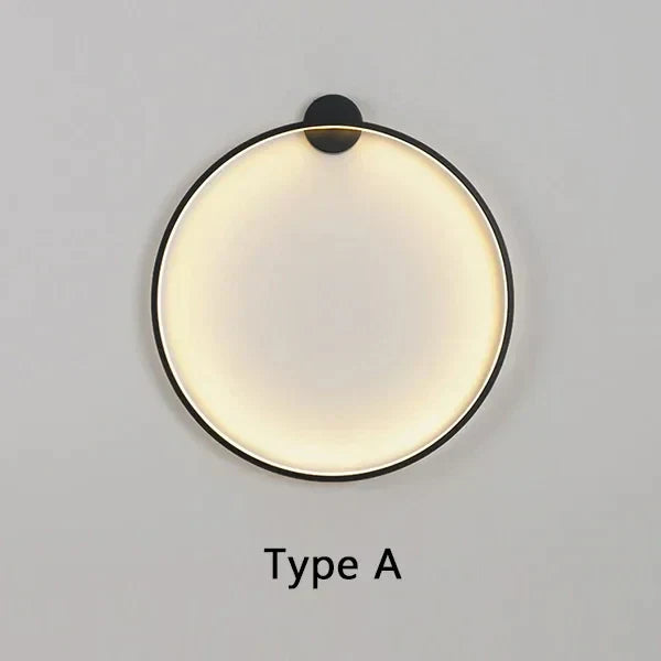 Minimalistische Ronde Wandlamp - Lars