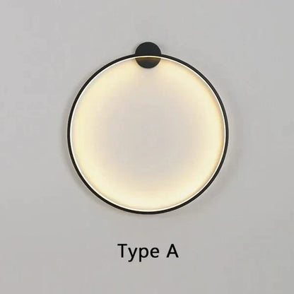 Minimalistische Ronde Wandlamp - Lars