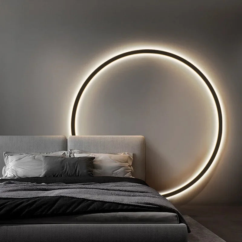 Lampada da parete rotonda minimalista - Lars
