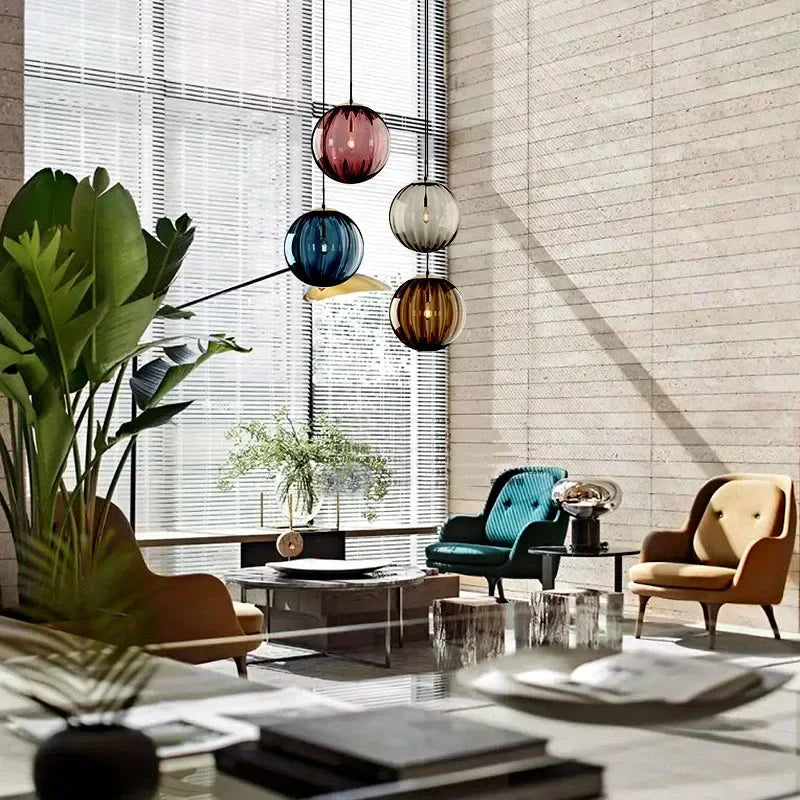 Lampada a sospensione LED contemporanea - LumiWave