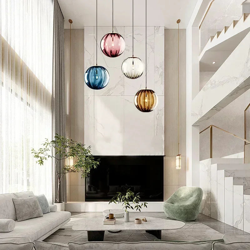 Lampada a sospensione LED contemporanea - LumiWave