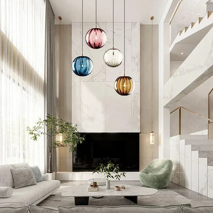 Lampada a sospensione LED contemporanea - LumiWave