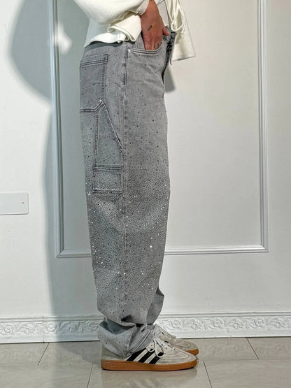 Zella – Paillettenbesetzte und Maßgeschneiderte Carpenter Jeans