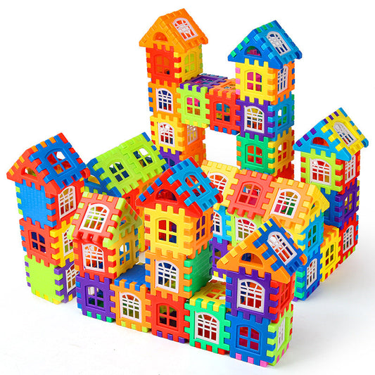 Montessori Sammenkoblede Byggeklodser (150 STK)