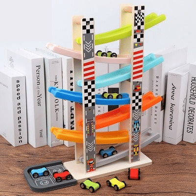 NostalgicToys™ - Auto Helling Racebaan