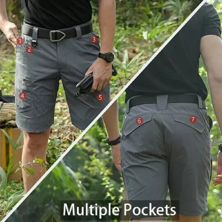 Alexander™ | Holdbare shorts med 7 lommer + GRATIS bælte