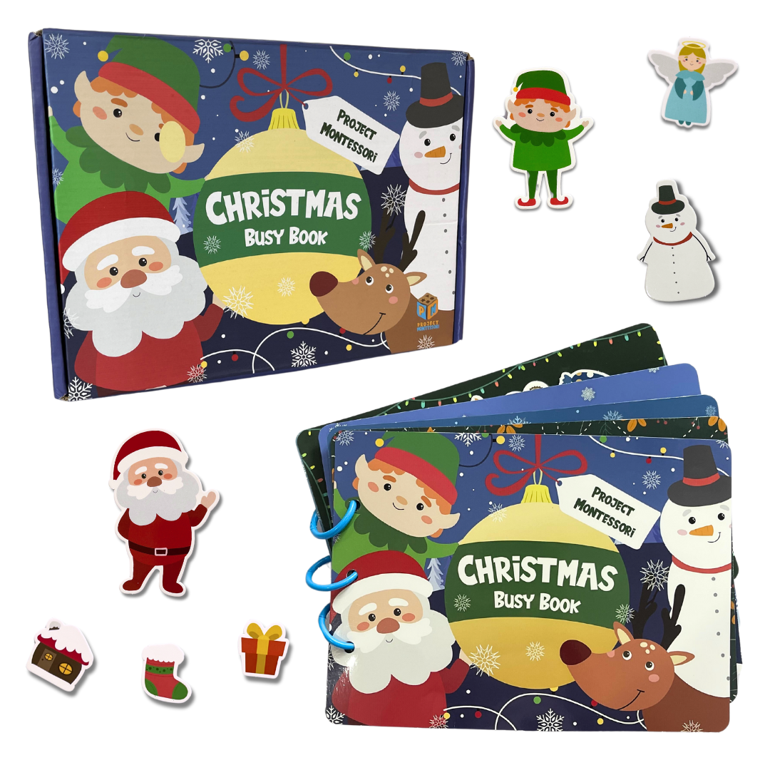 Projekt Montessori Weihnachts Beschäftigungsbuch