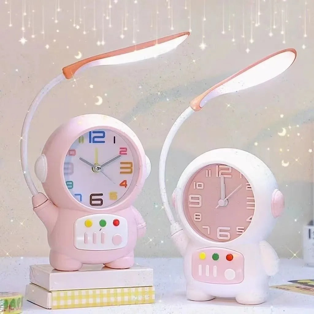 NightlightClock ™ - Lit-Limp avec thème d'espace pour les enfants