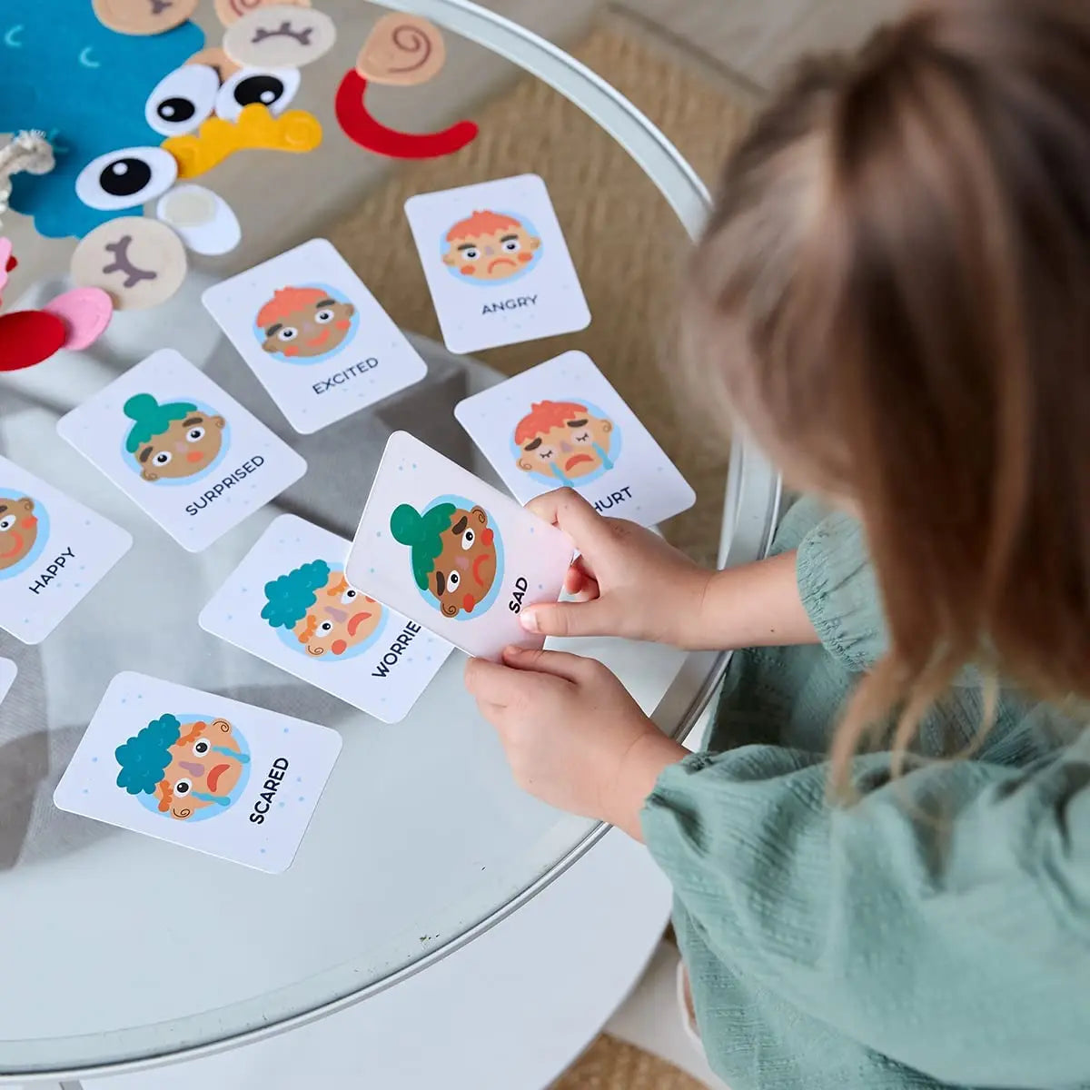Montessori Følelser Spil