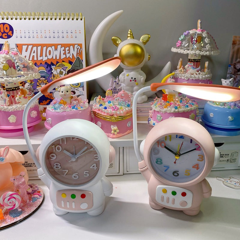 NightlightClock ™ - Lit-Limp avec thème d'espace pour les enfants