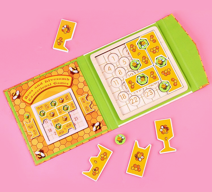 BeePuzzle™ - Educatieve Puzzel voor Kinderen