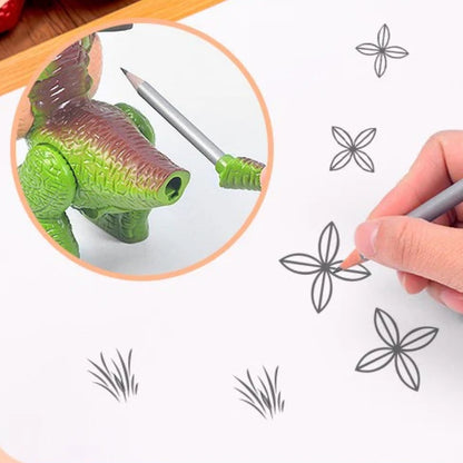 DinoCreaties™ – Innovatives 5-in-1-Briefpapier mit Dinosauriermotiv!