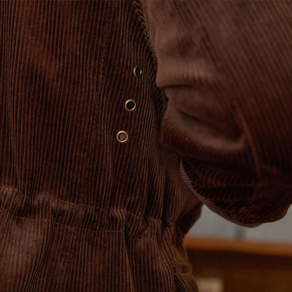 Ilona – Veste de chasse vintage en velours côtelé de coton