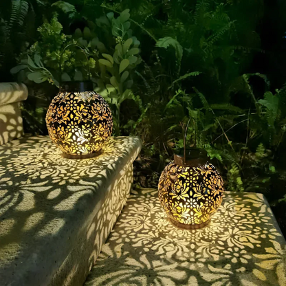 Waterdichte LED Solar Tuinhangerlamp - RadiantGlow