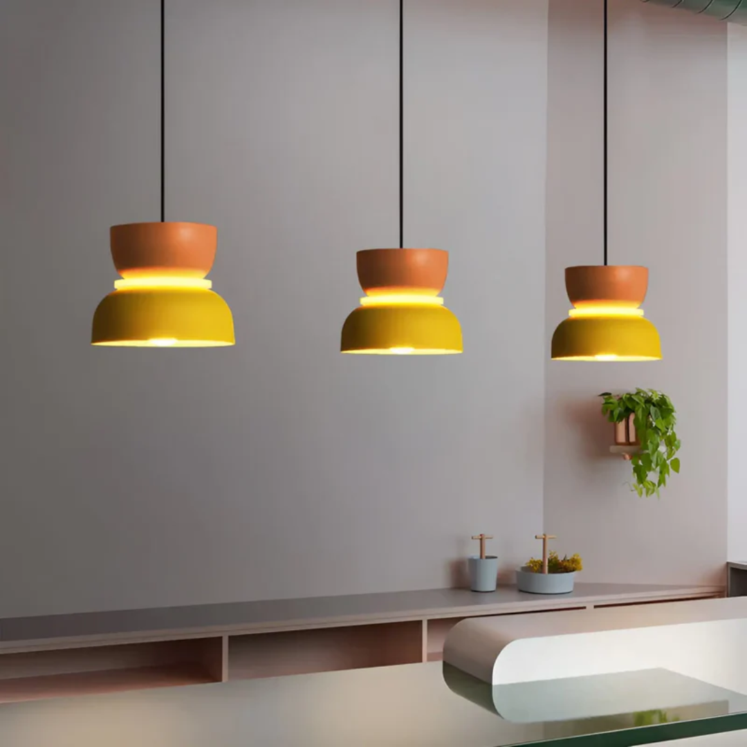 Kleurrijke en Trendy Macaron LED Hanglamp - VividGlow