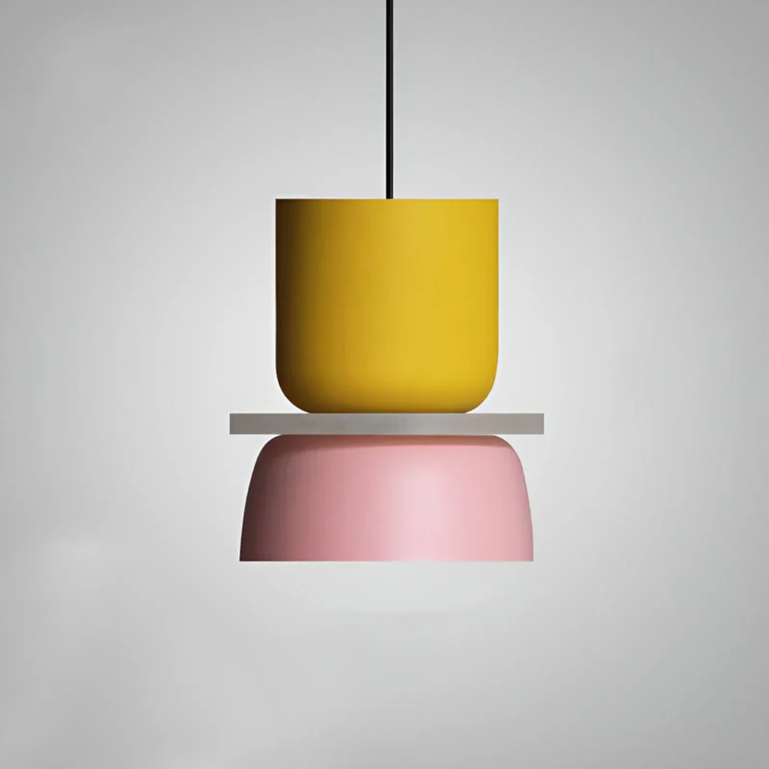 Kleurrijke en Trendy Macaron LED Hanglamp - VividGlow