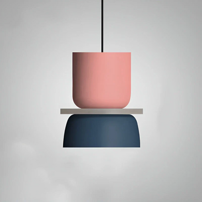 Kleurrijke en Trendy Macaron LED Hanglamp - VividGlow