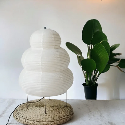 Japanse Wabi-Sabi Vloerlamp - SereneAura