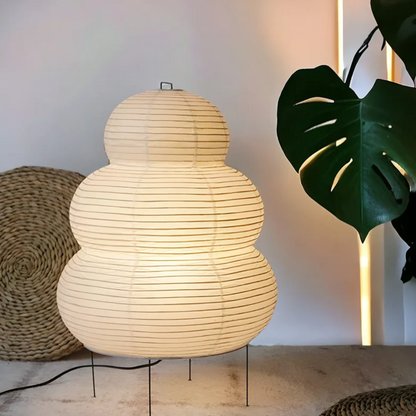 Japanse Wabi-Sabi Vloerlamp - SereneAura